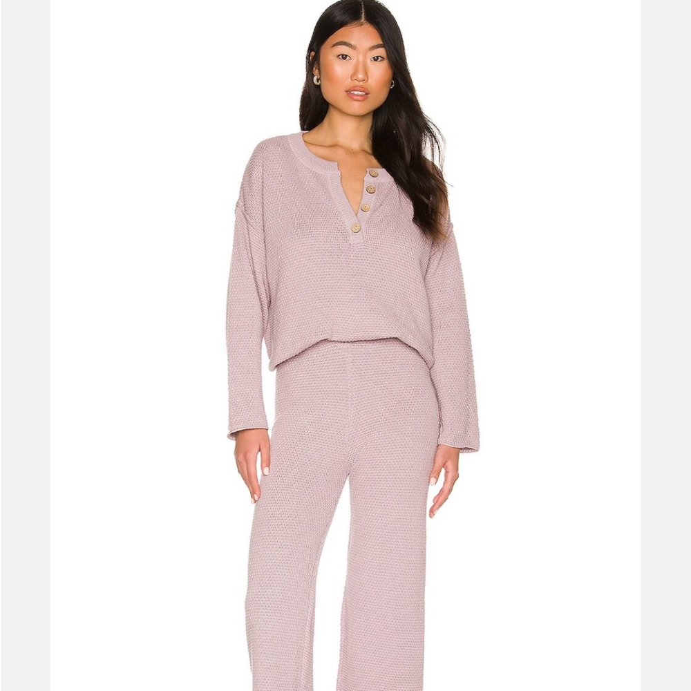 COPY - FP Hailee Sweater Set in Aloha Lilac